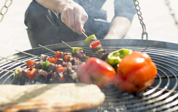 La Hacienda Tripod With Hanging Grill