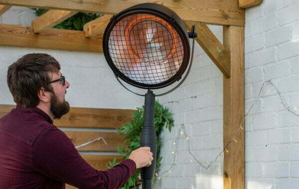 La Hacienda Vintage Searchlight Heater