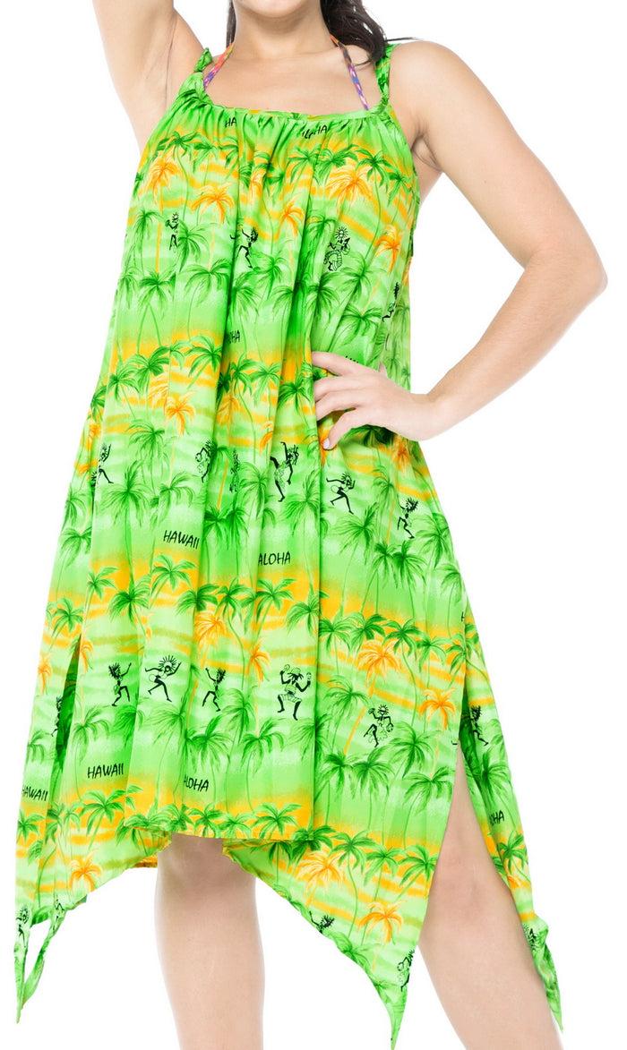 La Leela Beachwear Bikini Beach Cover Up Swimwear Swimsuit Top Women Red Cover Up Red