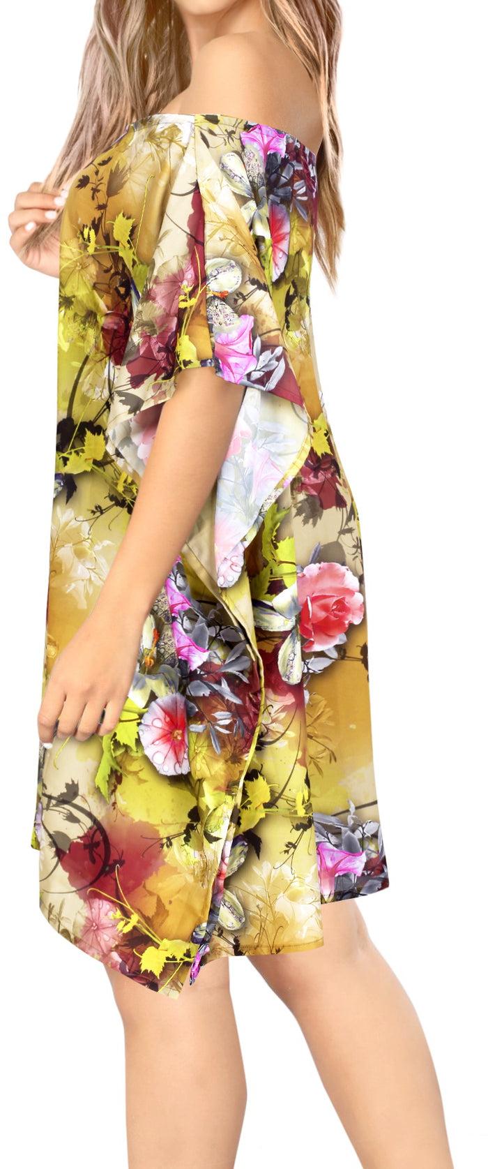 La Leela LA LEELA Bikini Cover Up Plus Size Women Swimsuit Multi_Y406 OSFM 8-20W [M- 2X]