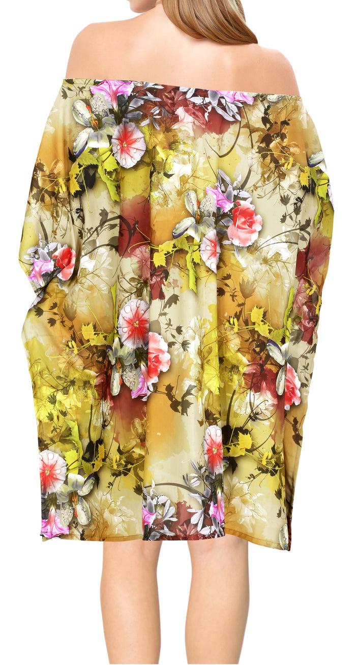 La Leela LA LEELA Bikini Cover Up Plus Size Women Swimsuit Multi_Y406 OSFM 8-20W [M- 2X]