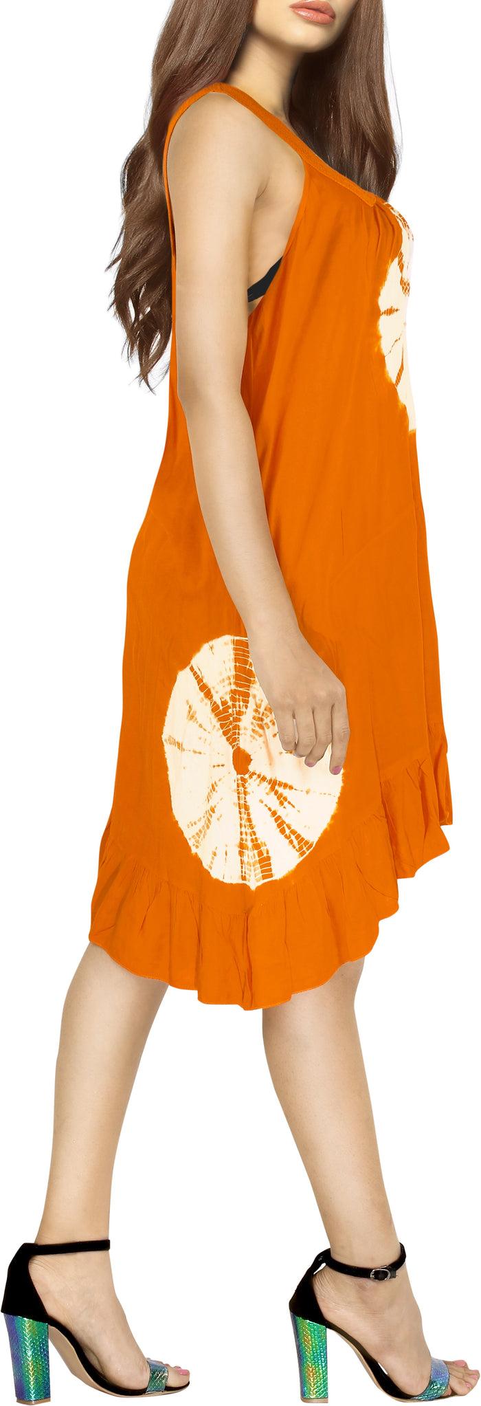 La Leela La Leela Casual Beachwear Swimsuit Bikini Swimwear Sleeveless Cover Up Blouse Dr