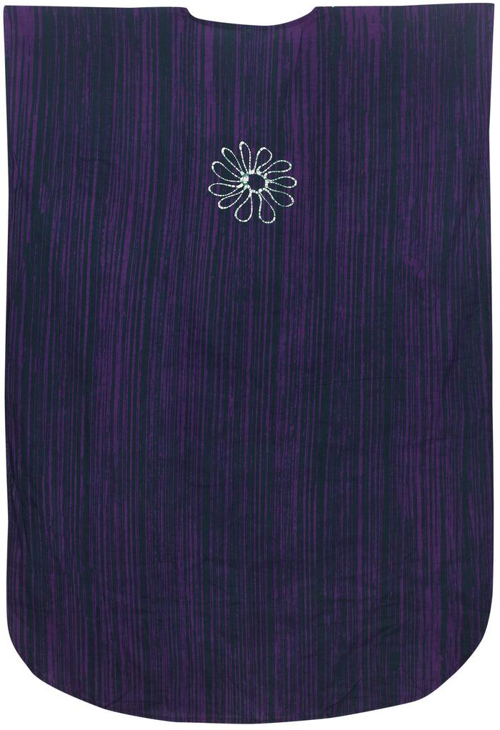 La Leela LA LEELA Cotton Batik Floral Printed Women's Kaftan Kimono Summer Beachwear Cover Up Dress Green_U911