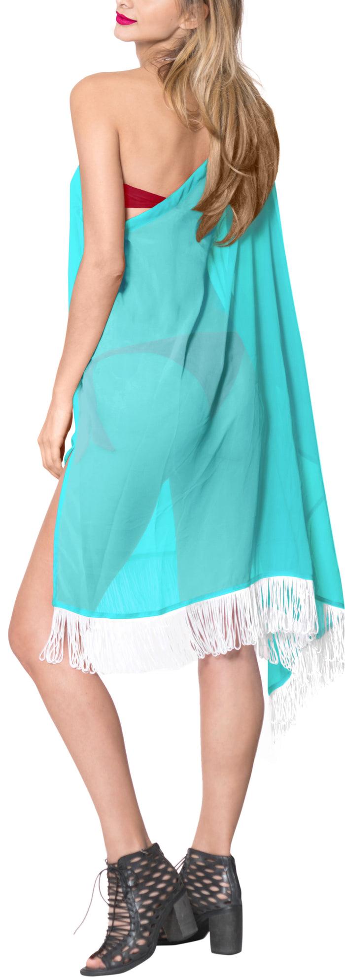 La Leela La Leela Off Shoulder Womens Swimsuit Beachwear Kimono Cover Up Dress Blouse Gre