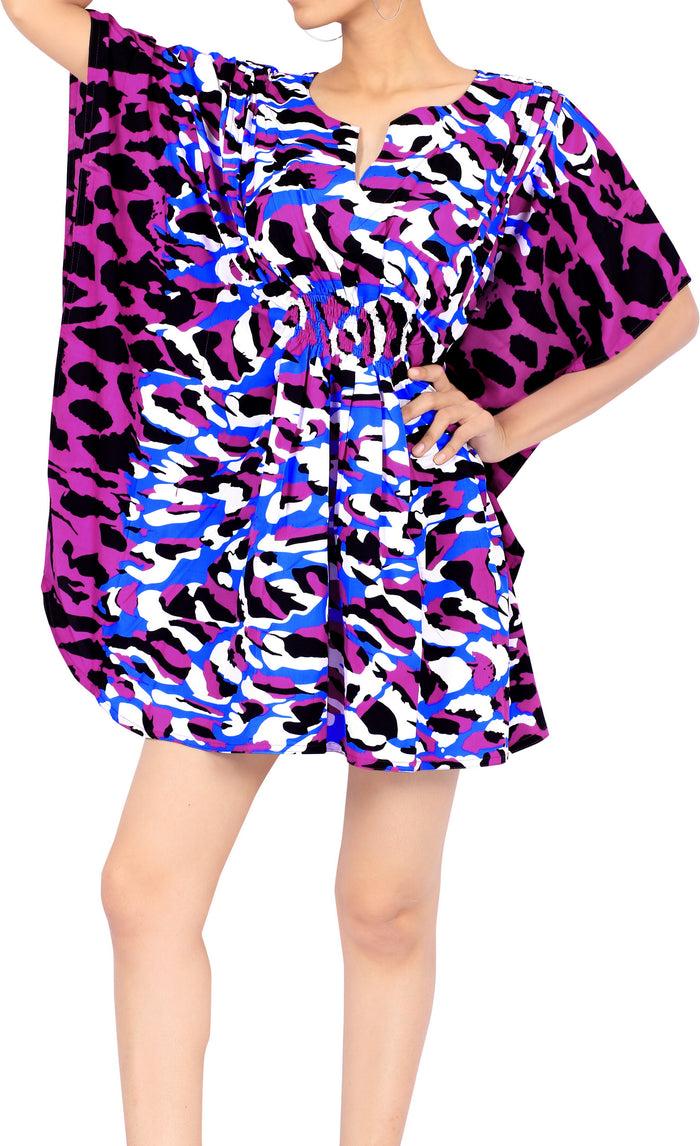 la leela La Leela SOFT LIKRE Stretchy Beachwear Swimsuit Women PLUS Cover up Purple TOP