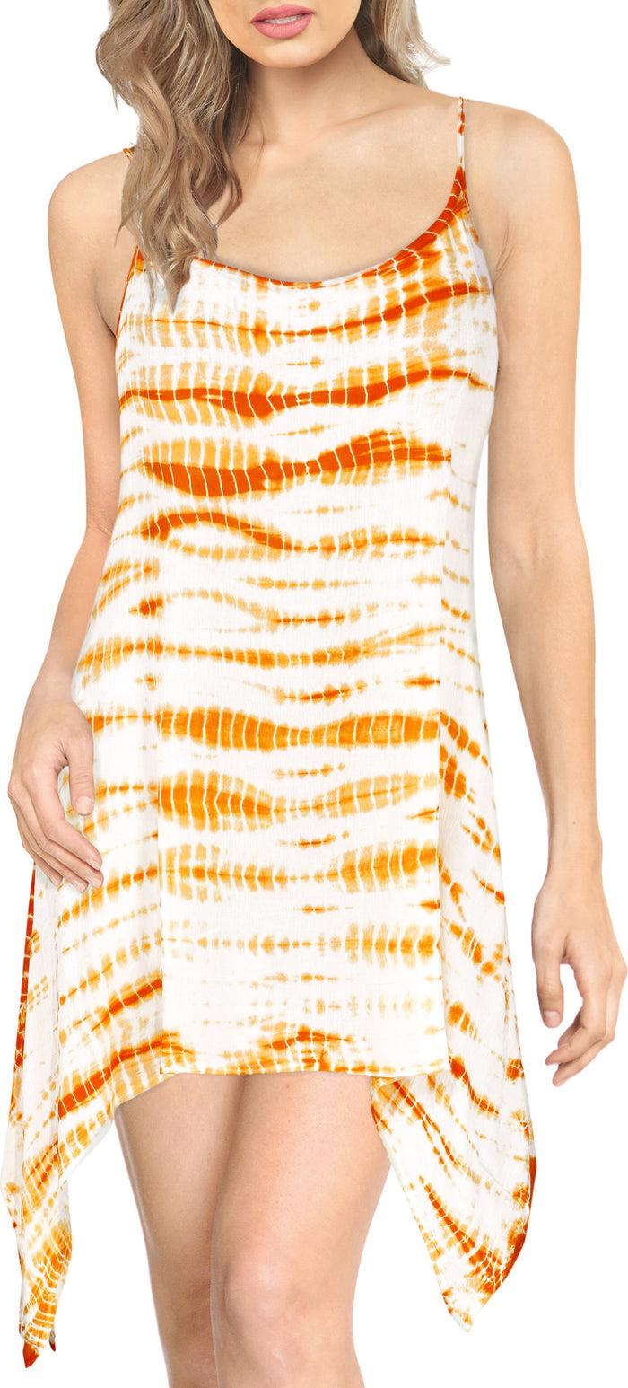 la leela LA LEELA Women Beach Swimsuit Bikini Suit Cover Up Swimwear US 14-18 White_R267