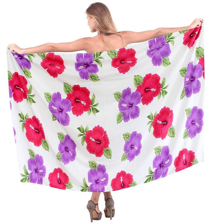 la leela LA LEELA Women Beachwear Bikini Wrap Cover up Swimwear Bathing Suit 1 ONE Size