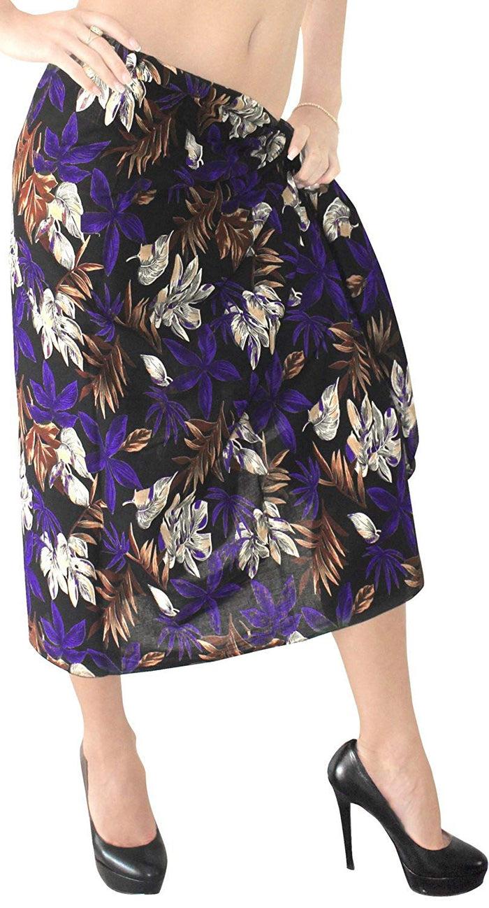 la leela LA LEELA Women Beachwear Bikini Wrap Cover up Swimwear Bathing Suit 16 ONE Size