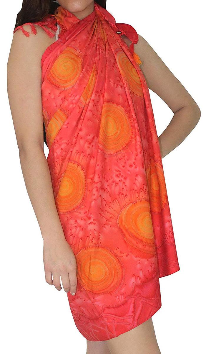 La Leela LA LEELA Women Beachwear Sarong Bikini Cover Up Wrap Bathing Suit 15 ONE Size