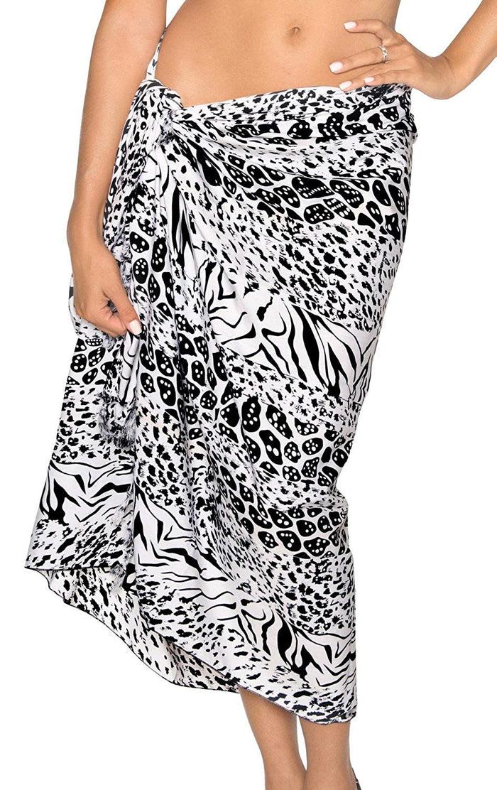La Leela LA LEELA Women Beachwear Sarong Bikini Cover Up Wrap Bathing Suit 27 ONE Size
