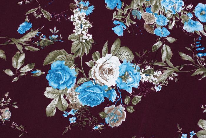 La Leela LA LEELA Women's Summer Boho Pants Hippie Clothes Yoga Outfits Brown_BlueRose