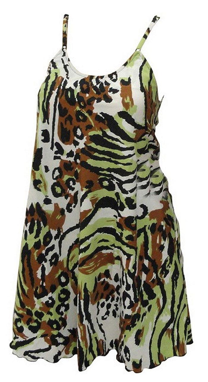 La Leela LA LEELA Women's Summer Tunic Top Swing T- Loose Beach Sundress Swim Cover Up