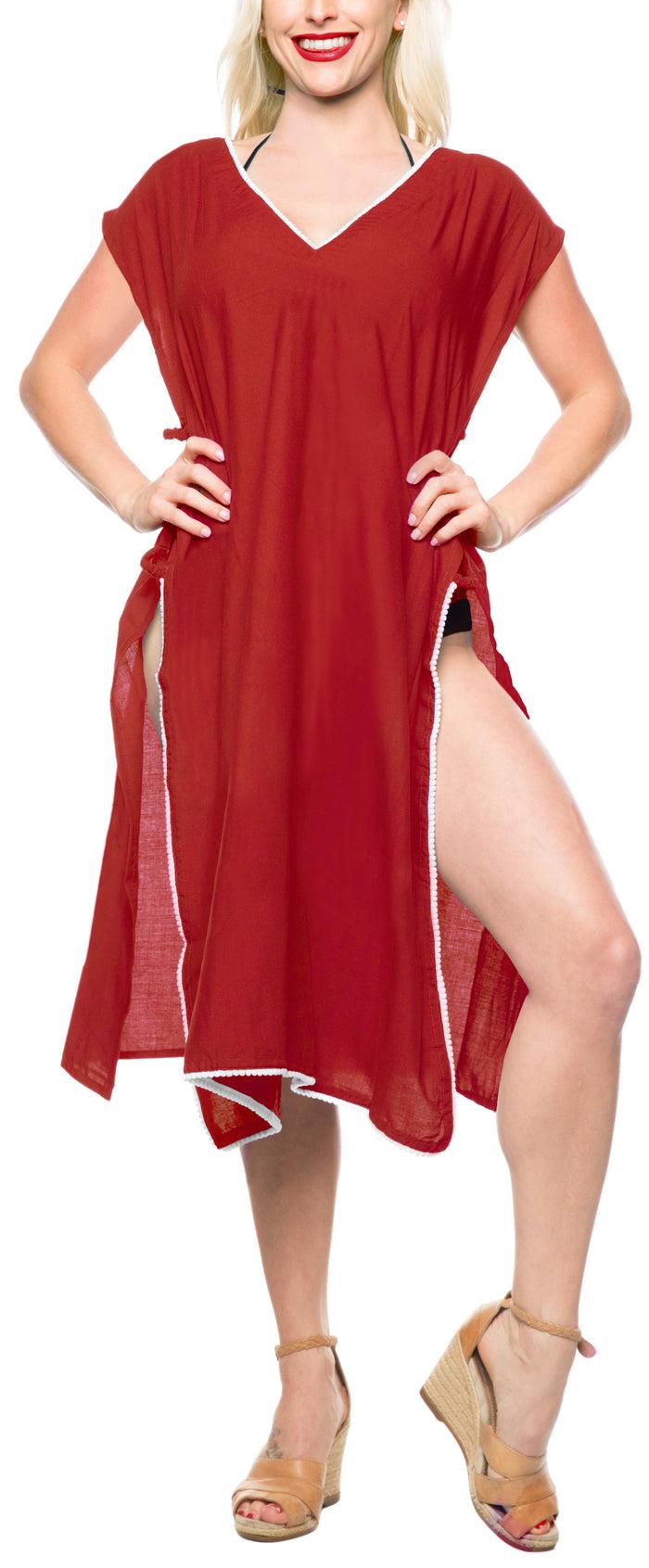 la leela La Leela Womens Beachwear Bikini Swimwear Swimsuit Beach cover up Blouse Dress R