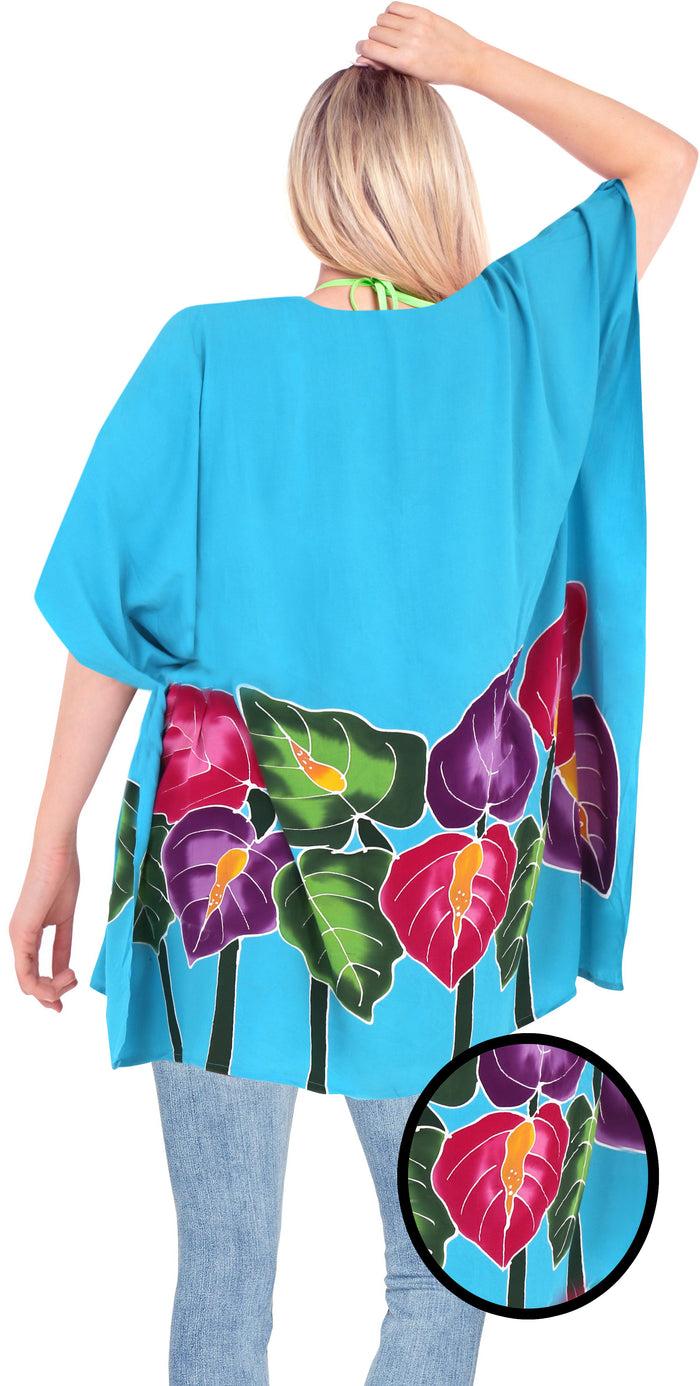 La Leela Women's Beachwear Swimwear Swimsuit Light Blouse Loose Bikini Cover Ups Casuals