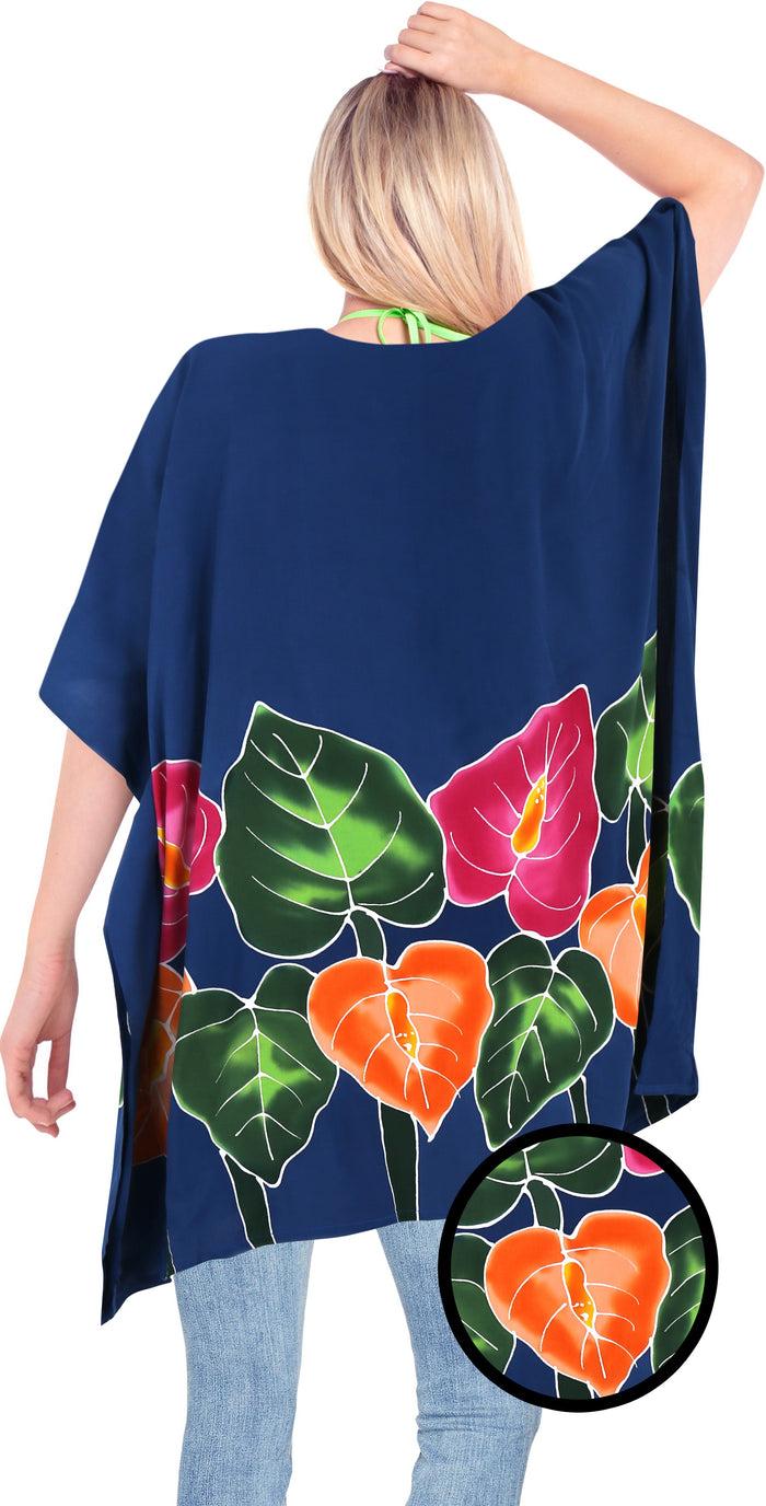 La Leela Women's Beachwear Swimwear Swimsuit Light Blouse Loose Bikini Cover Ups Casuals