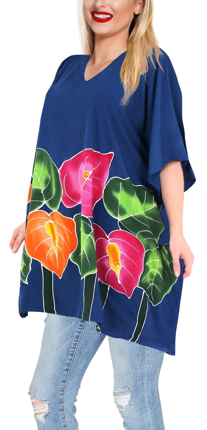 La Leela Women's Beachwear Swimwear Swimsuit Light Blouse Loose Bikini Cover Ups Casuals