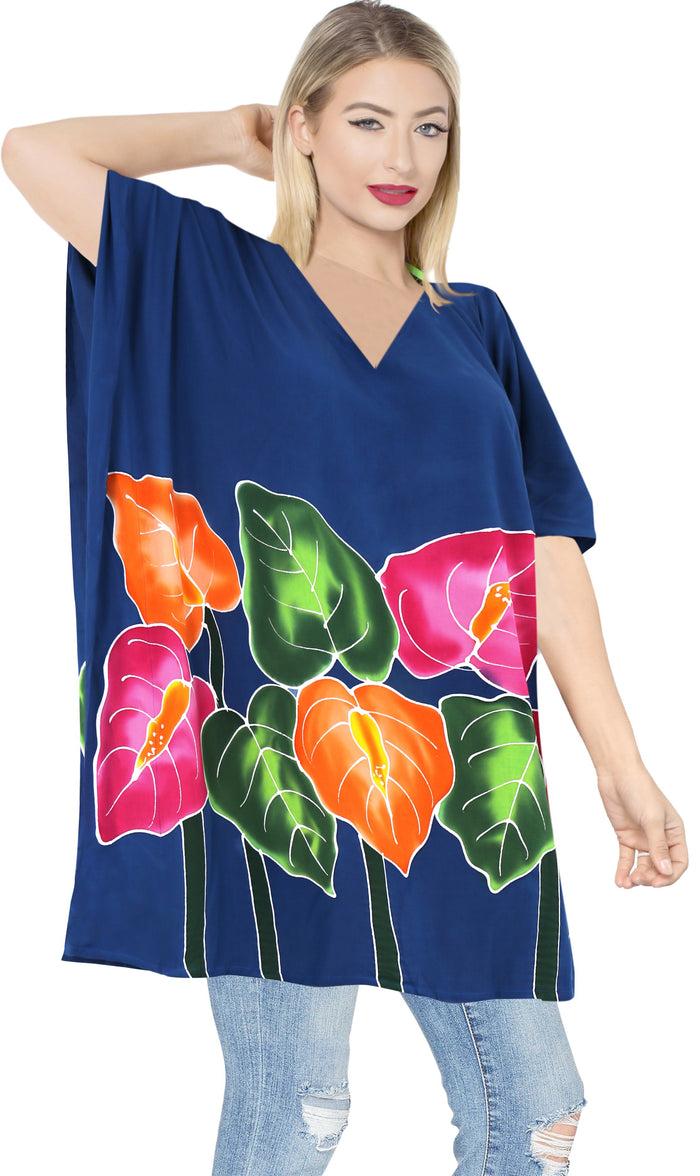 la leela Women's Beachwear Swimwear Swimsuit Light Blouse Loose Bikini Cover ups Casuals