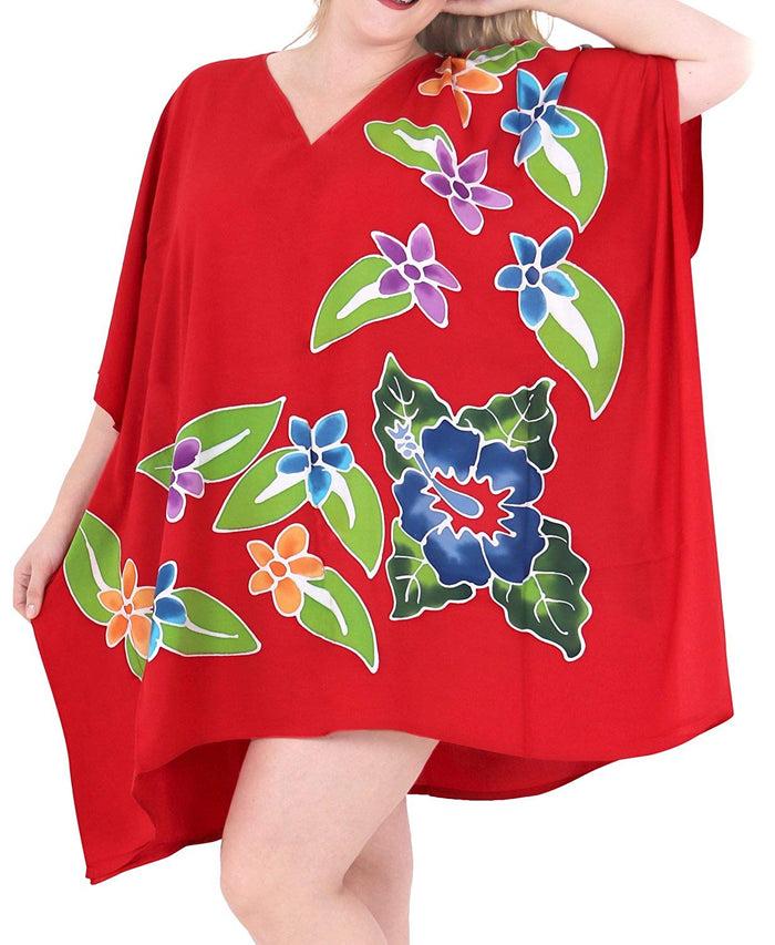 la leela Women's Designer Sundress Beachwear Plus Size Evening Casual Cover ups Dress Ref