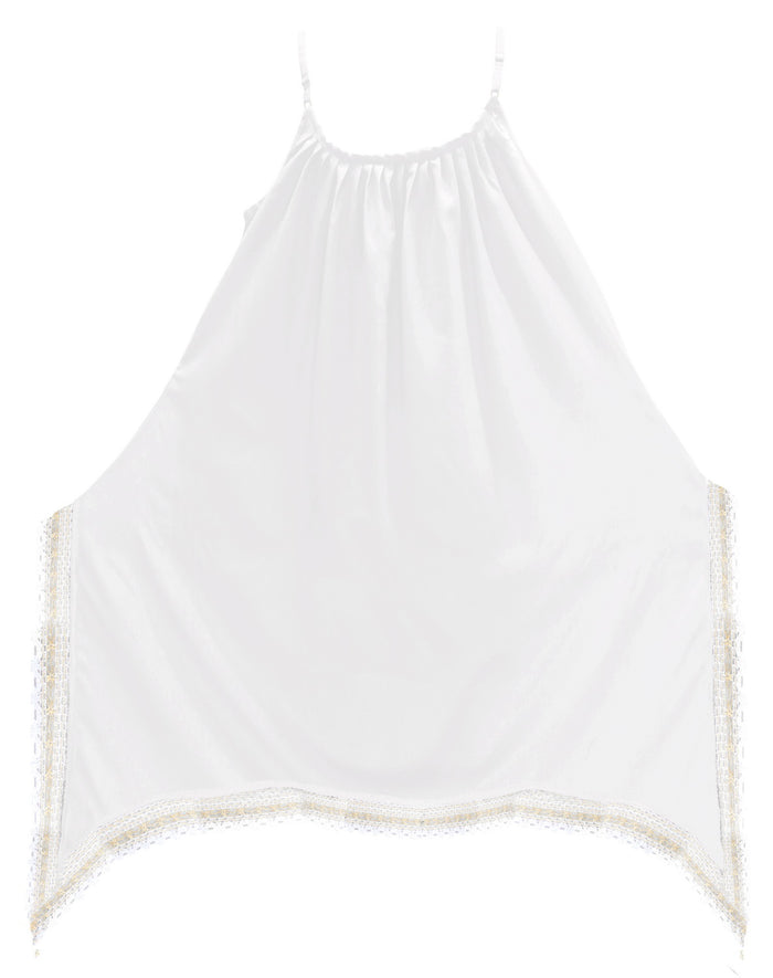 La Leela Women's Dress Designer Sundress Beachwear Swimsuit Swimwear Bikini Cover Up Whit