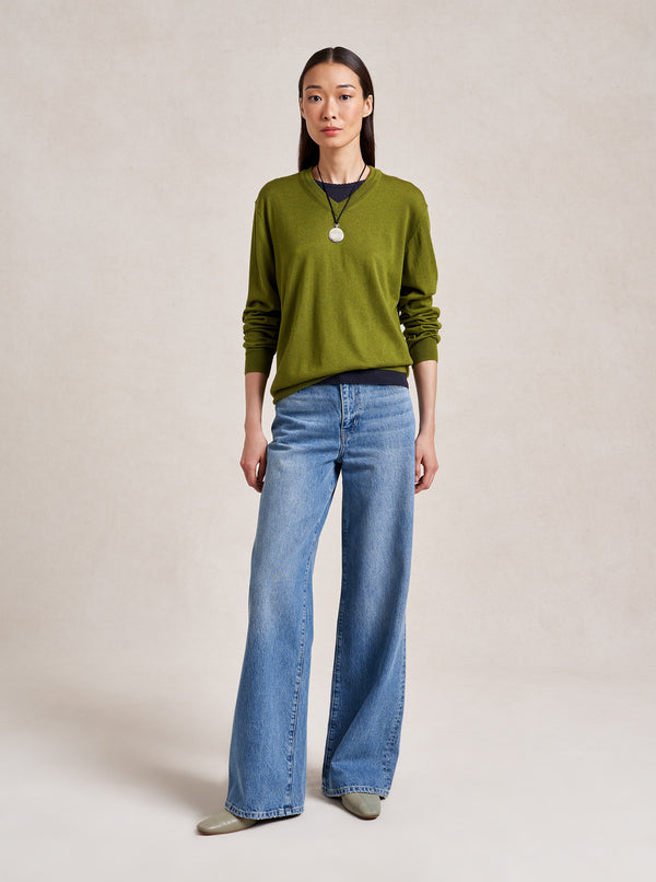 La Ligne Ben V Neck Sweater