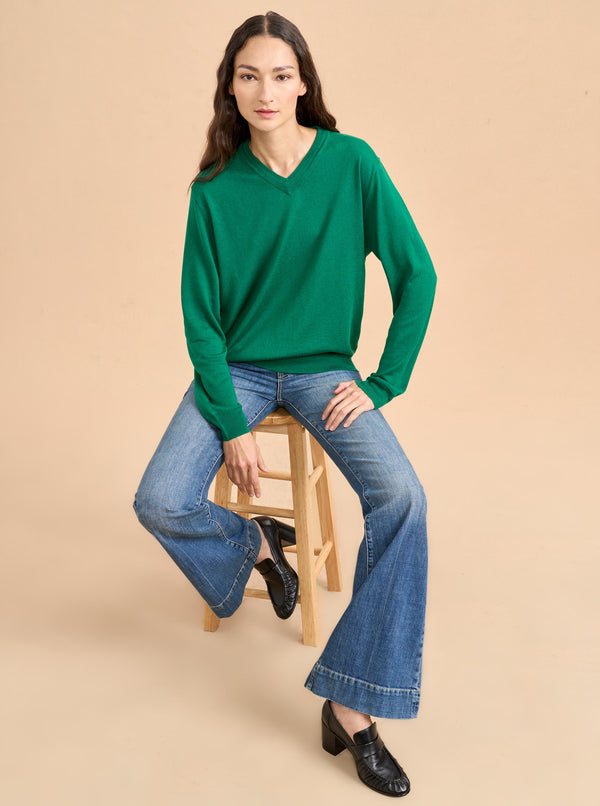 La Ligne Ben V Neck Sweater