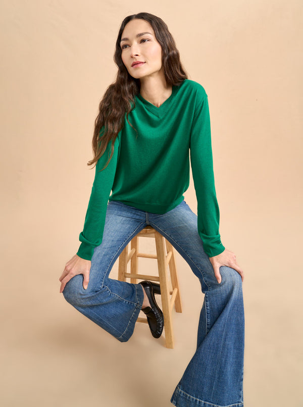 La Ligne Ben V Neck Sweater