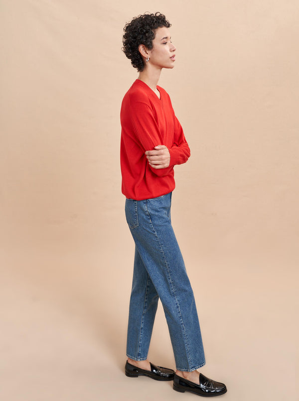 La Ligne Ben V Neck Sweater