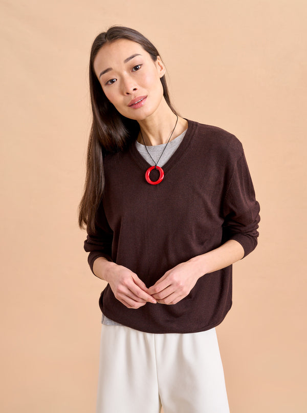 La Ligne Ben V Neck Sweater