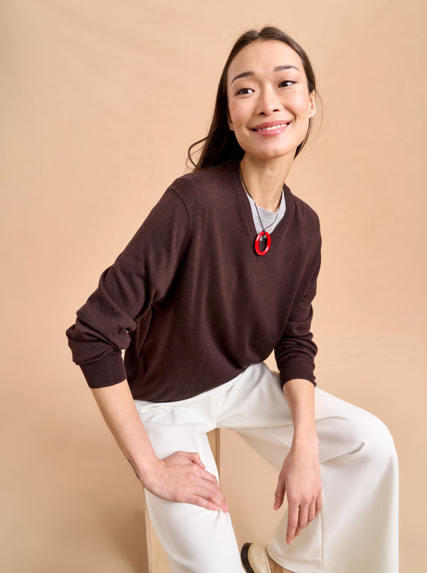 la ligne Ben V Neck Sweater
