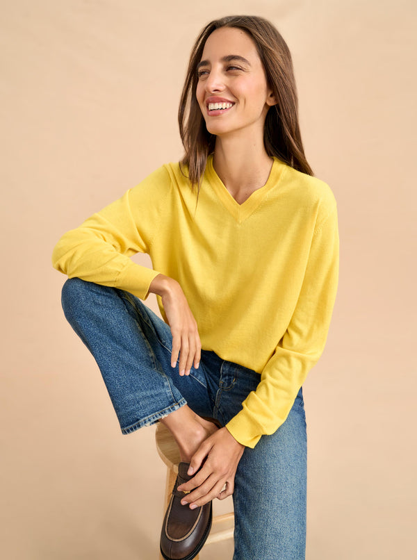 La Ligne Ben V Neck Sweater