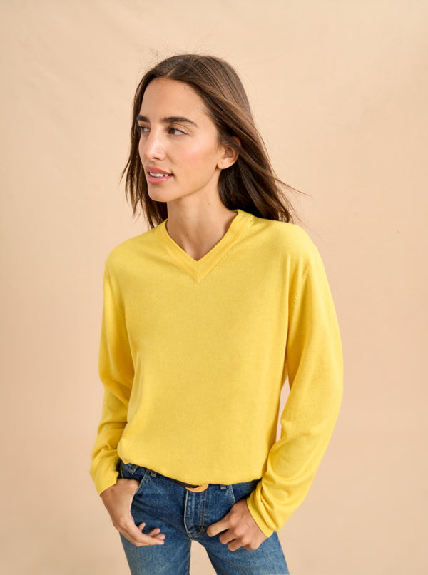 La Ligne Ben V Neck Sweater