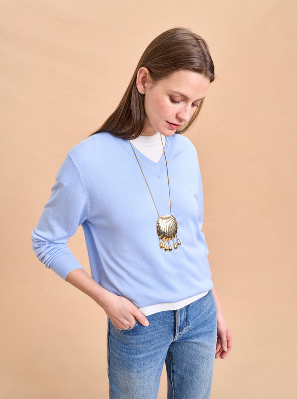 La Ligne Ben V Neck Sweater