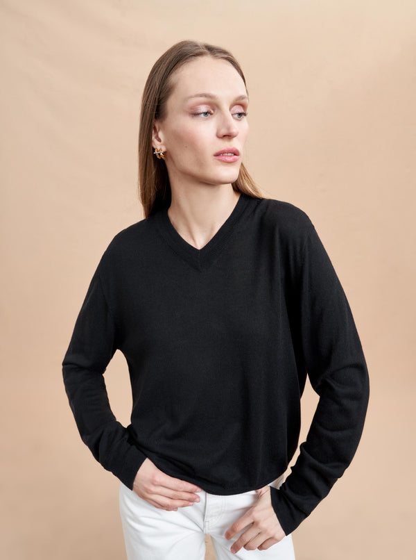 La Ligne Ben V Neck Sweater