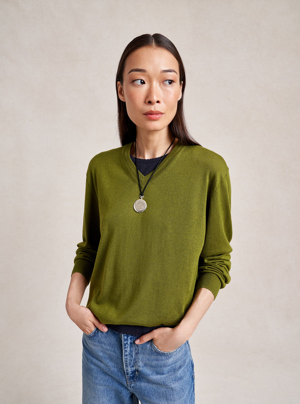 la ligne Ben V Neck Sweater