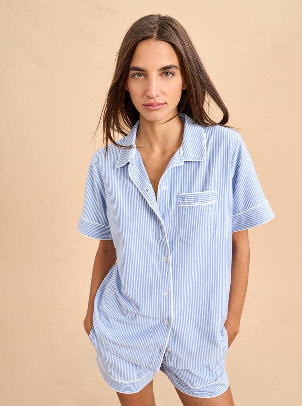 La Ligne Bonne Nuit Shorty Pajamas