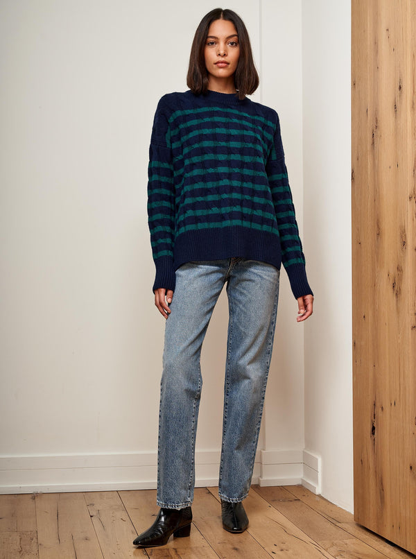 la ligne Cable Marin Sweater - Pre-Loved