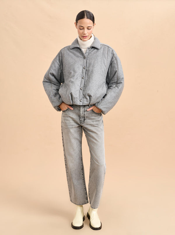 La Ligne Celia Wool Bomber