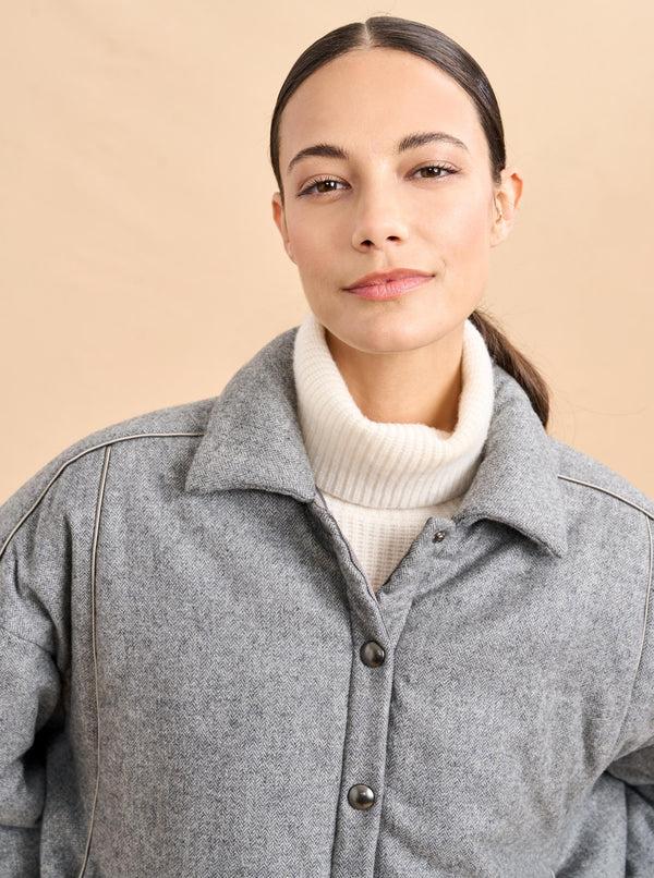 La Ligne Celia Wool Bomber