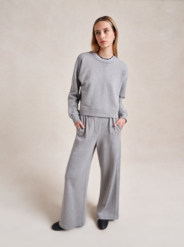 La Ligne Cropped James Sweatshirt