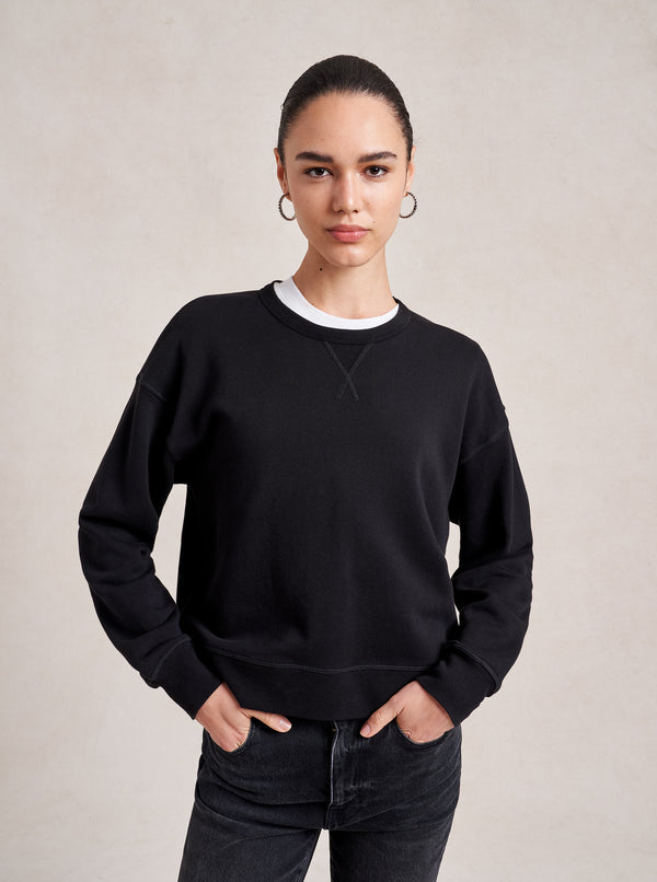 la ligne Cropped James Sweatshirt