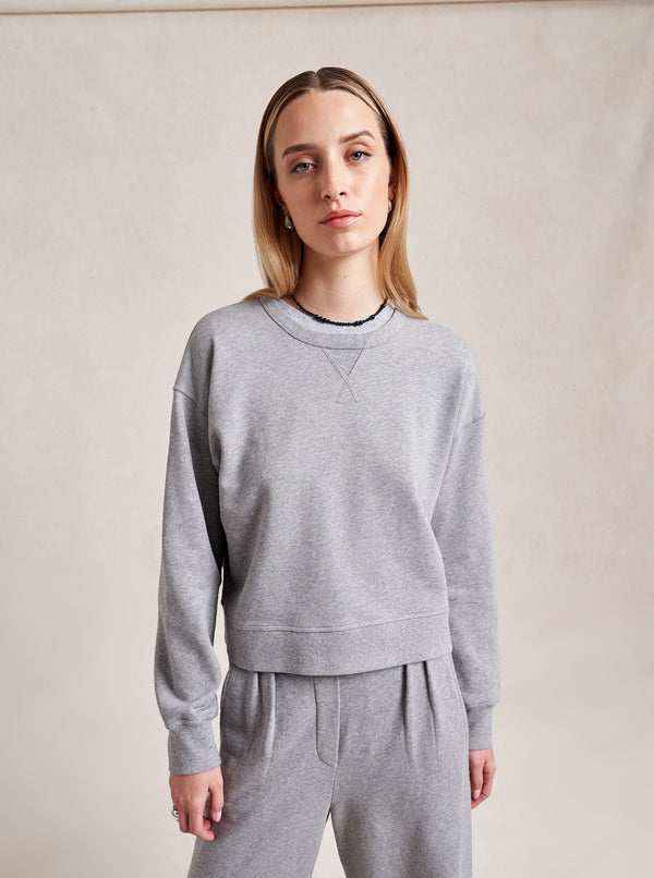 la ligne Cropped James Sweatshirt