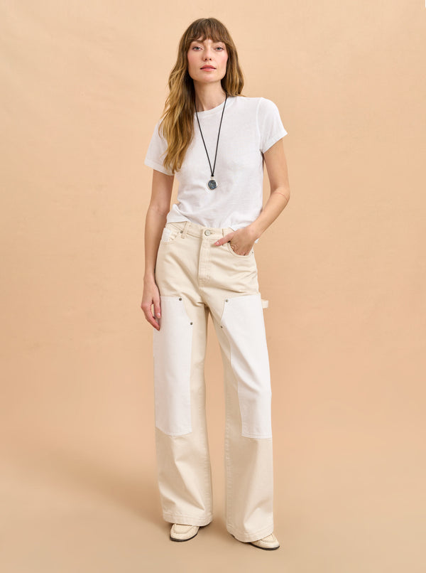 la ligne Dunton High-Rise Wide-Leg Jean