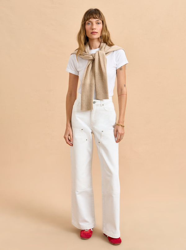 la ligne Dunton High-Rise Wide-Leg Jean