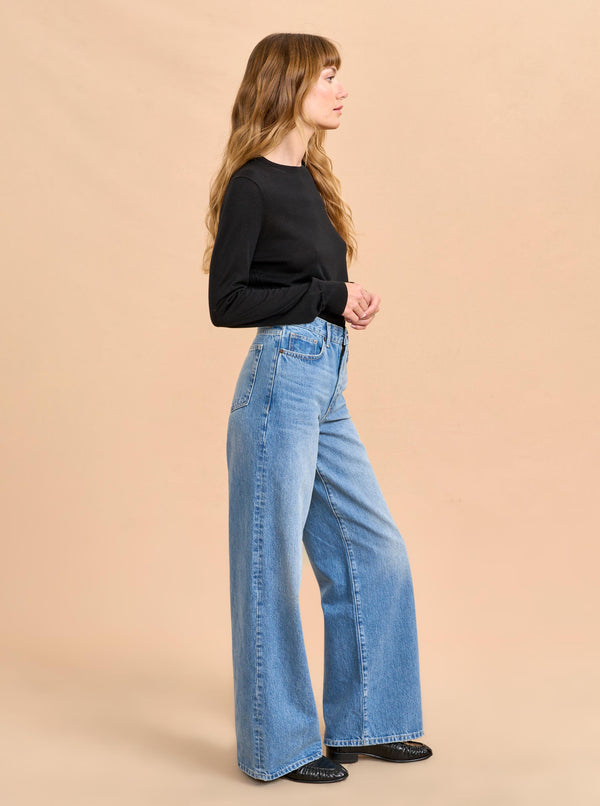 La Ligne Isadora High-Rise Wide-Leg Jean