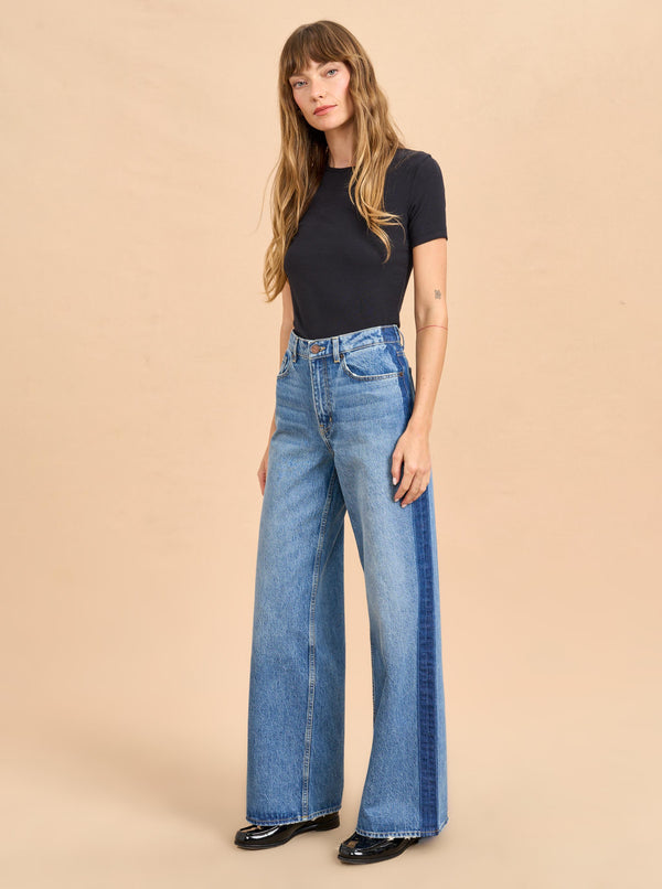 La Ligne Isadora High-Rise Wide-Leg Jean