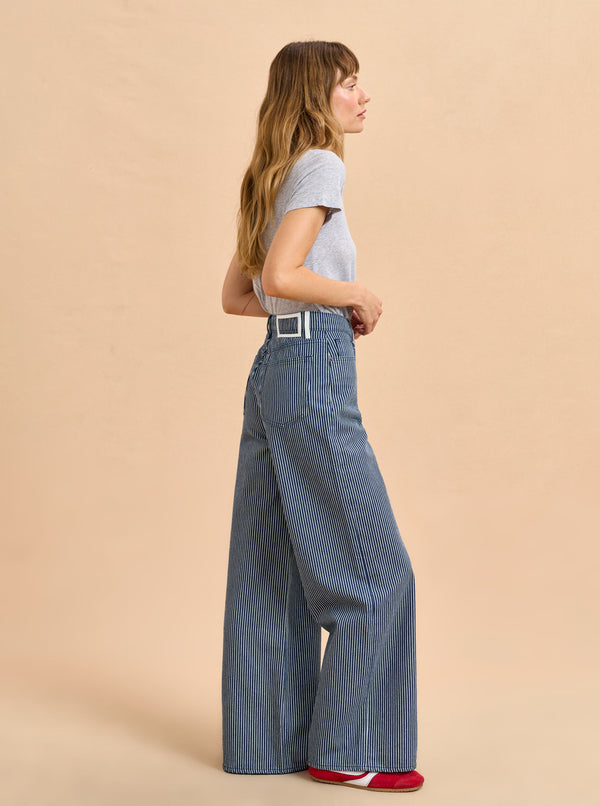 La Ligne Isadora High-Rise Wide-Leg Jean