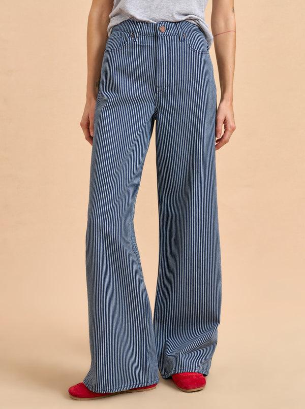 La Ligne Isadora High-Rise Wide-Leg Jean