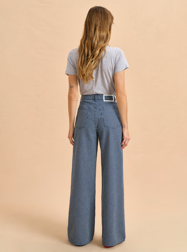 La Ligne Isadora High-Rise Wide-Leg Jean