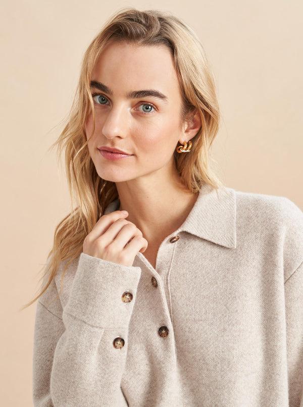 La Ligne Jane Polo Sweater