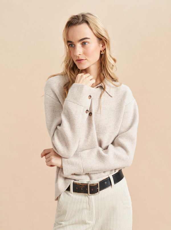 la ligne Jane Polo Sweater